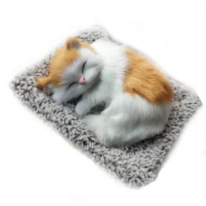 Игрушка со звуком Спящий кот мини