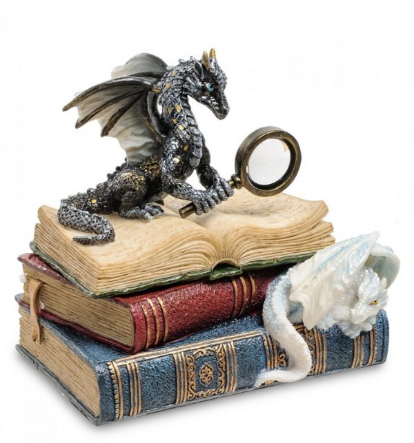 шкатулка драконы на книгах