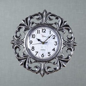 Часы настенные Серебро винтаж
