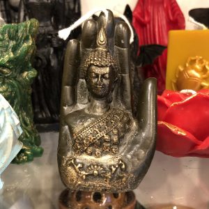 фигурная свеча ладонь будды
